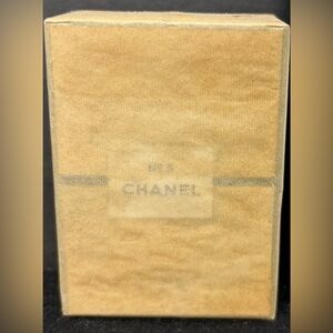 Vintage CHANEL No. 5 Boxed Item in Original Sealed Wrapping. Mid 20th Century